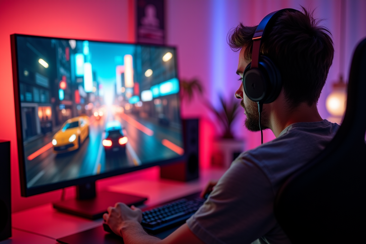 écran gamer